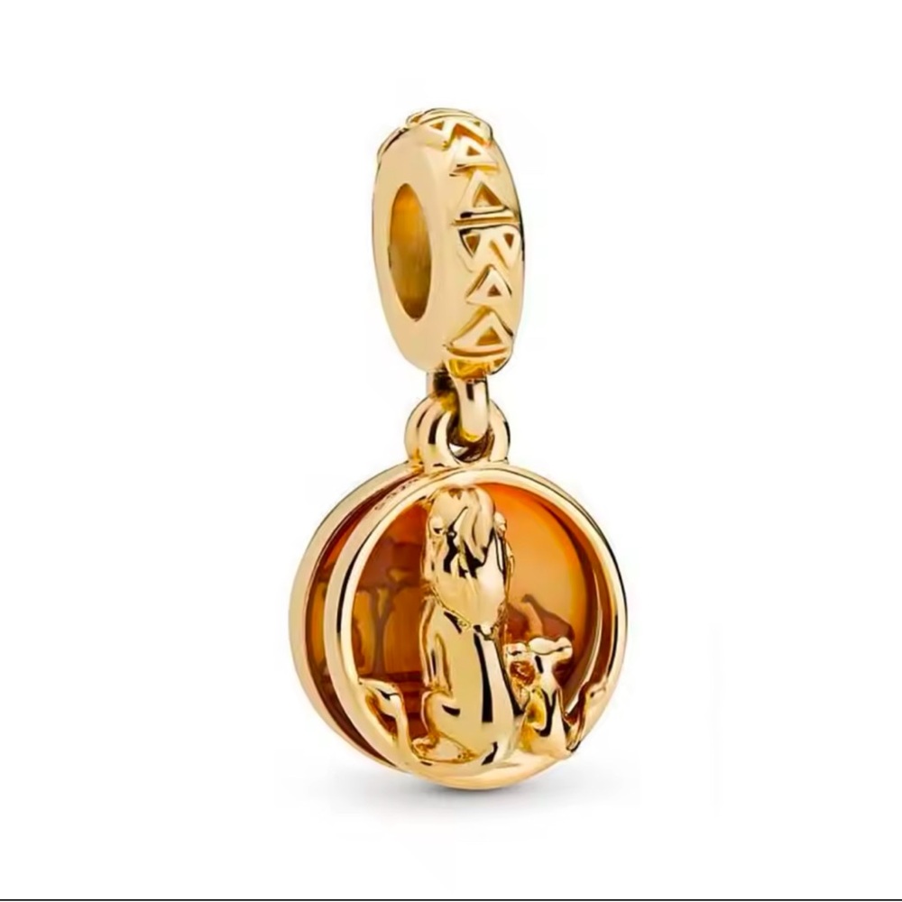 Pandora Circle of Life Mufasa & Sima Lion King Charm